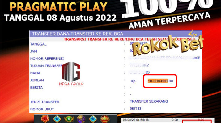 Bukti Pembayaran Togel Hadiah Terbesar SHIOWLA Tanggal 08 AGUSTUS 2022