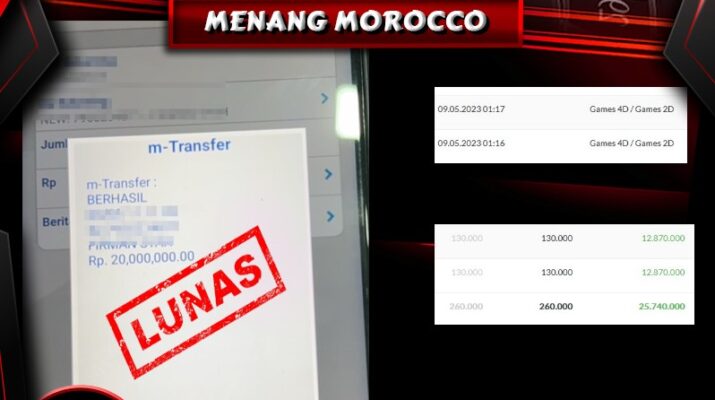 Bukti pembayaran kemenangan togel hadiah terbesar Rokokbet sebesar 10 juta rupiah. Bukti 100% Asli dan dijamin okewla sangat terpercaya.