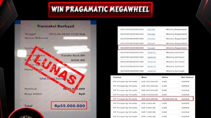 Bukti Pembayaran Hadiah togel Terbesar SHIOWLA Tanggal 08 juni 2023