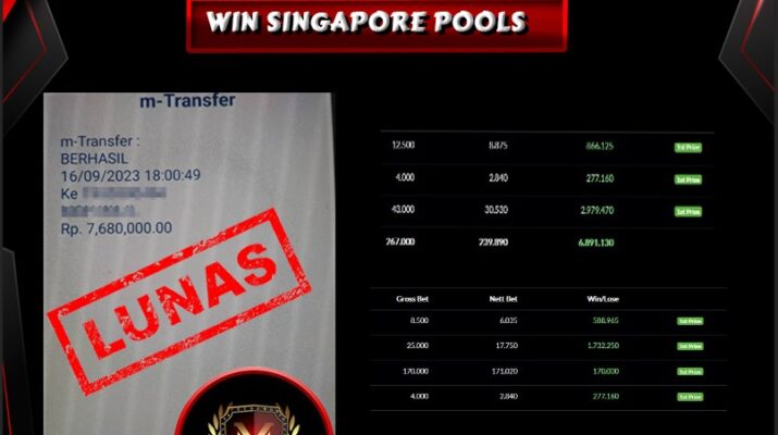 Bukti Pembayaran Hadiah Togel Terbesar mega4d Tanggal 16 september 2023