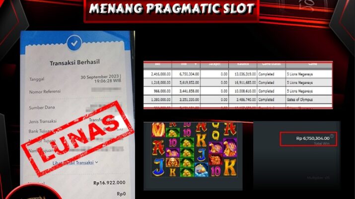 Bukti Pembayaran Hadiah Togel Terbesar mega4d Tanggal 30 september 2023