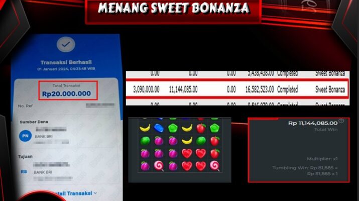 Bukti Pembayaran Hadiah games Terbesar Shiowla Tanggal 01 desember 2023