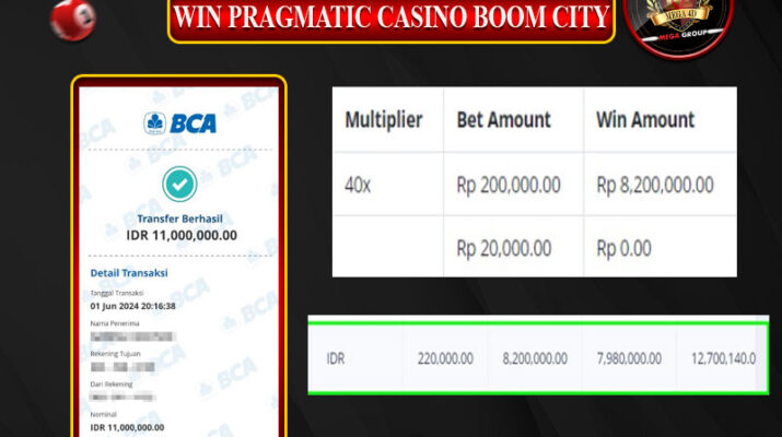 Bukti Pembayaran Hadiah Games Terbesar MEGA4D Tanggal 01 JUNI 2024