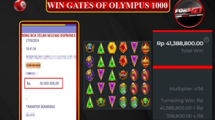 Bukti Pembayaran Hadiah Games Terbesar FOR4D Tanggal 28 Agustus 2024