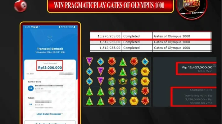 Bukti Pembayaran Hadia Games Terbesar bet4d Tanggal 16 agustus 2024