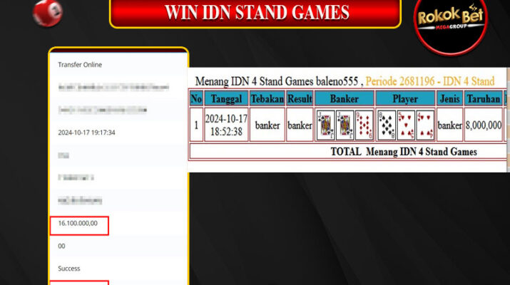 Bukti Pembayaran Hadiah Togel Terbesar ROKOKBET Tanggal 17 Oktober 2024